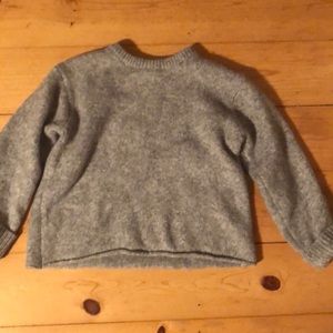 Gray sweater